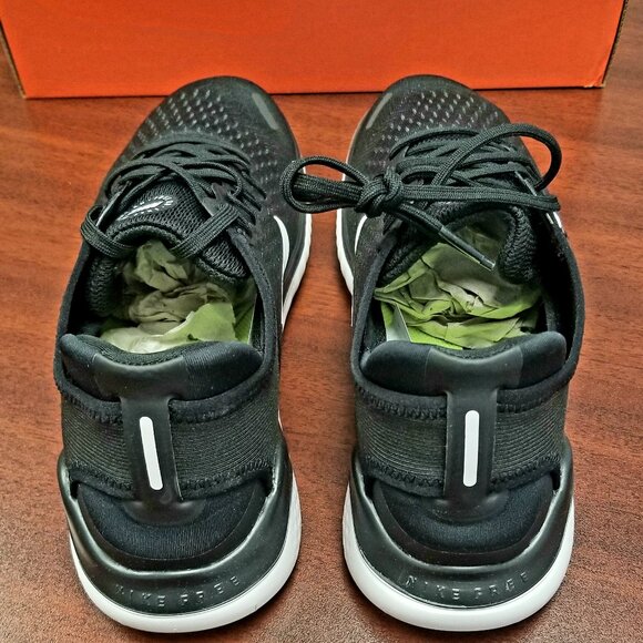 Nike Men's Free Run 2018 Black/White Running Shoes - Picture 5 of 6